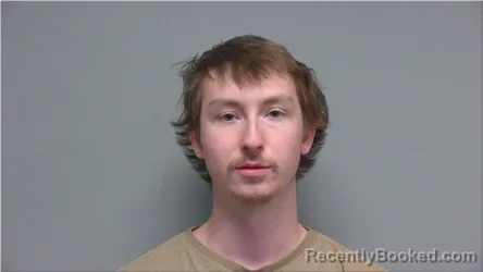 Mugshot of Dominic Odegaard booked in Walworth County, Wisconsin on August 24, 2026