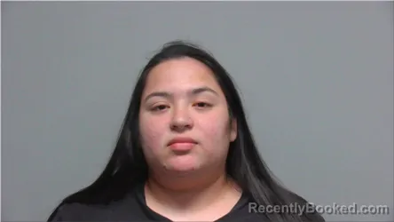 Mugshot of Jasmin Medina Gonzalez booked in Walworth County, Wisconsin on August 30, 2026