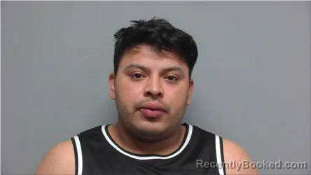 Mugshot of Alvaro Mendoza Pineda booked in Walworth County, Wisconsin on August 30, 2026