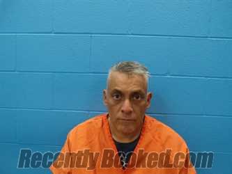 Booking photo from Guadalupe County, Texas