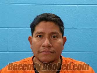 Booking photo from Guadalupe County, Texas