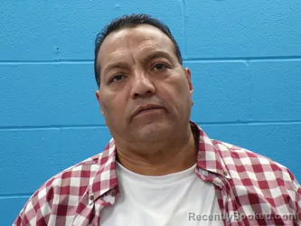 Booking photo from Guadalupe County, Texas