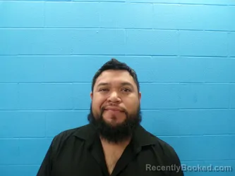 Mugshot of HUGO ALEJANDRO HERRERA booked in Guadalupe County, Texas on March 16, 2026