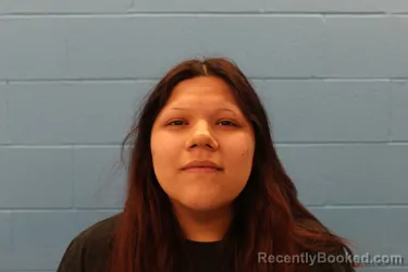 Mugshot of KARIZMA ROXANNE CANTU booked in Guadalupe County, Texas on March 19, 2026