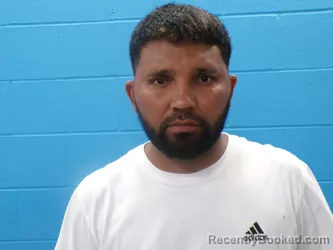 Mugshot of MIGUEL PINEDA ALVAREZ booked in Guadalupe County, Texas on April 4, 2026