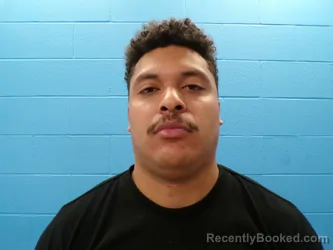 Mugshot of RAYVEN GRANT BROWN booked in Guadalupe County, Texas on April 14, 2026