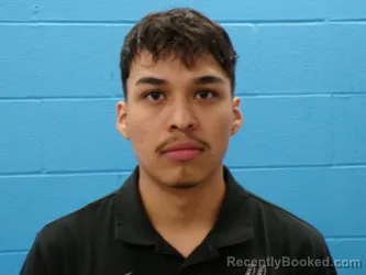 Mugshot of AXEL ARMANDO LEMUS booked in Guadalupe County, Texas on April 20, 2026