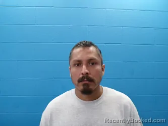 Mugshot of ORLANDO LLANAS booked in Guadalupe County, Texas on April 28, 2026