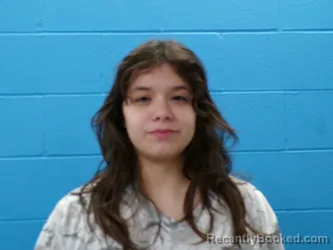 Mugshot of CELINE ROSE CASANOVA booked in Guadalupe County, Texas on April 29, 2026