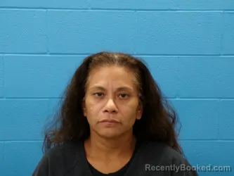 Mugshot of MARIA JESUS PEDRAZA booked in Guadalupe County, Texas on April 29, 2026