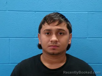 Mugshot of GEOVANNY ERSY MEJIA-RODAS booked in Guadalupe County, Texas on May 1, 2026