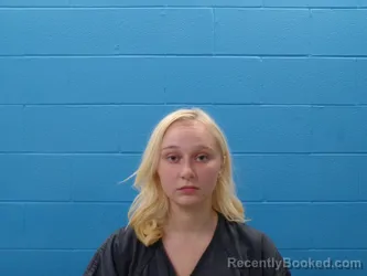 Mugshot of GABRIELLA GRACE EDGEMON booked in Guadalupe County, Texas on May 7, 2026