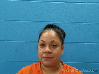 Mugshot of REBECCA SANCHEZ booked in Guadalupe County, Texas on May 8, 2026