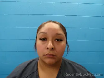 Mugshot of ASHLEY CELESTINA MARTINEZ booked in Guadalupe County, Texas on May 11, 2026