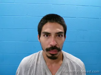Mugshot of ALEXANDER OVIDIO MEDELLIN booked in Guadalupe County, Texas on May 12, 2026