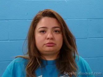 Mugshot of CHASTITY MARIE GARCIA booked in Guadalupe County, Texas on June 24, 2026