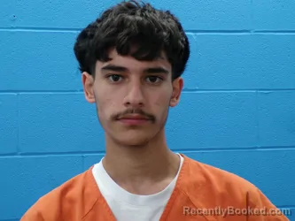 Mugshot of AYDIN ADRIAN CARRILLO booked in Guadalupe County, Texas on June 24, 2026