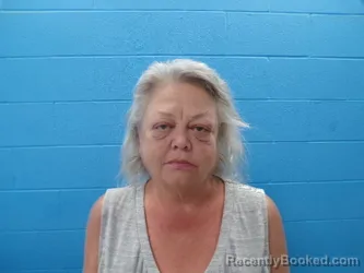 Mugshot of LAURA RUTH DAVIS booked in Guadalupe County, Texas on July 17, 2026