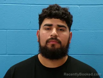 Mugshot of Isaiah Joel Villegas booked in Guadalupe County, Texas on August 14, 2026