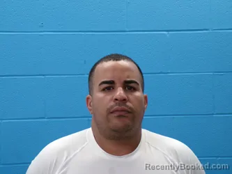 Mugshot of Luis Enrique Leon Ramos booked in Guadalupe County, Texas on August 27, 2026