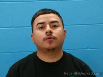 Mugshot of Juan Antonio Vasquez booked in Guadalupe County, Texas on September 26, 2026