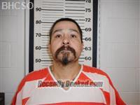 Booking photo from Big Horn County, Wyoming