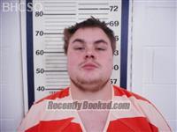 Booking photo from Big Horn County, Wyoming
