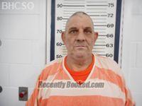 Booking photo from Big Horn County, Wyoming