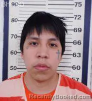 Mugshot of THOMAS LARSON MEDICINEHORSE booked in Big Horn County, Wyoming on March 24, 2026