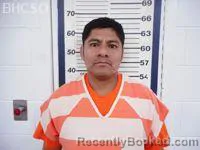 Mugshot of Gilbert Perez-Moreno booked in Big Horn County, Wyoming on August 19, 2026