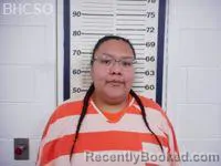 Mugshot of Isabelle Bellrock booked in Big Horn County, Wyoming on August 19, 2026