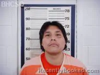 Mugshot of Taeden Threefingers booked in Big Horn County, Wyoming on September 22, 2026