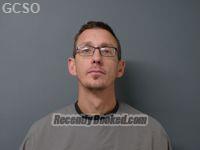 Booking photo from Goshen County, Wyoming