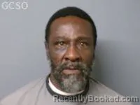 Mugshot of EMANUEL RHODES booked in Goshen County, Wyoming on July 8, 2026