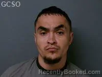 Mugshot of Ricardo Muniz booked in Goshen County, Wyoming on August 28, 2026