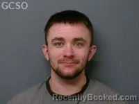Mugshot of Nathan Rhoades booked in Goshen County, Wyoming on October 16, 2026