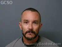 Mugshot of Aaron Harmon booked in Goshen County, Wyoming on October 16, 2026