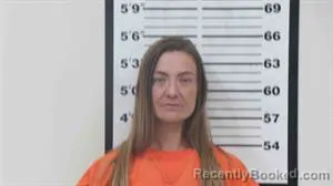 Mugshot of Railly Mae Dillon booked in Lincoln County, Wyoming on August 8, 2026