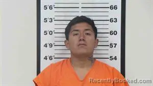 Mugshot of Christian Pedro Quispe Ponce booked in Lincoln County, Wyoming on August 1, 2026