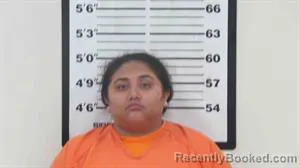 Mugshot of NAYEL YANELY SANCHEZ BARRIENTOS booked in Lincoln County, Wyoming on July 20, 2026