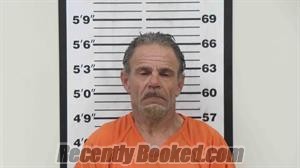 Booking photo from Lincoln County, Wyoming