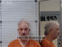 Booking photo from Park County, Wyoming