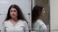 Mugshot of Erin Mary Moore booked in Park County, Wyoming on October 1, 2026