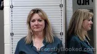 Mugshot of Christina Lee Larsen booked in Park County, Wyoming on October 10, 2026