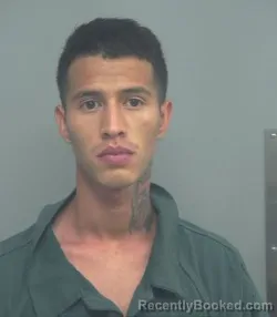 Mugshot of AXEL CAMILO MENDOZA ARIZA booked in Sweetwater County, Wyoming on July 3, 2026