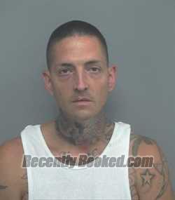 Booking photo from Sweetwater County, Wyoming