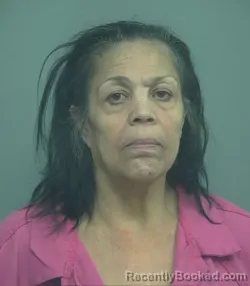 Mugshot of MERCEDES DEL AGUILAR booked in Sweetwater County, Wyoming on April 28, 2026