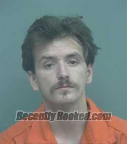 Booking photo from Sweetwater County, Wyoming