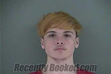 Booking photo from Anderson County, Tennessee