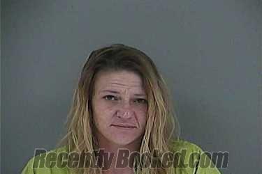 Booking photo from Anderson County, Tennessee